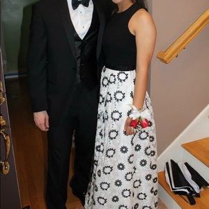 Calvin Klein prom dress!